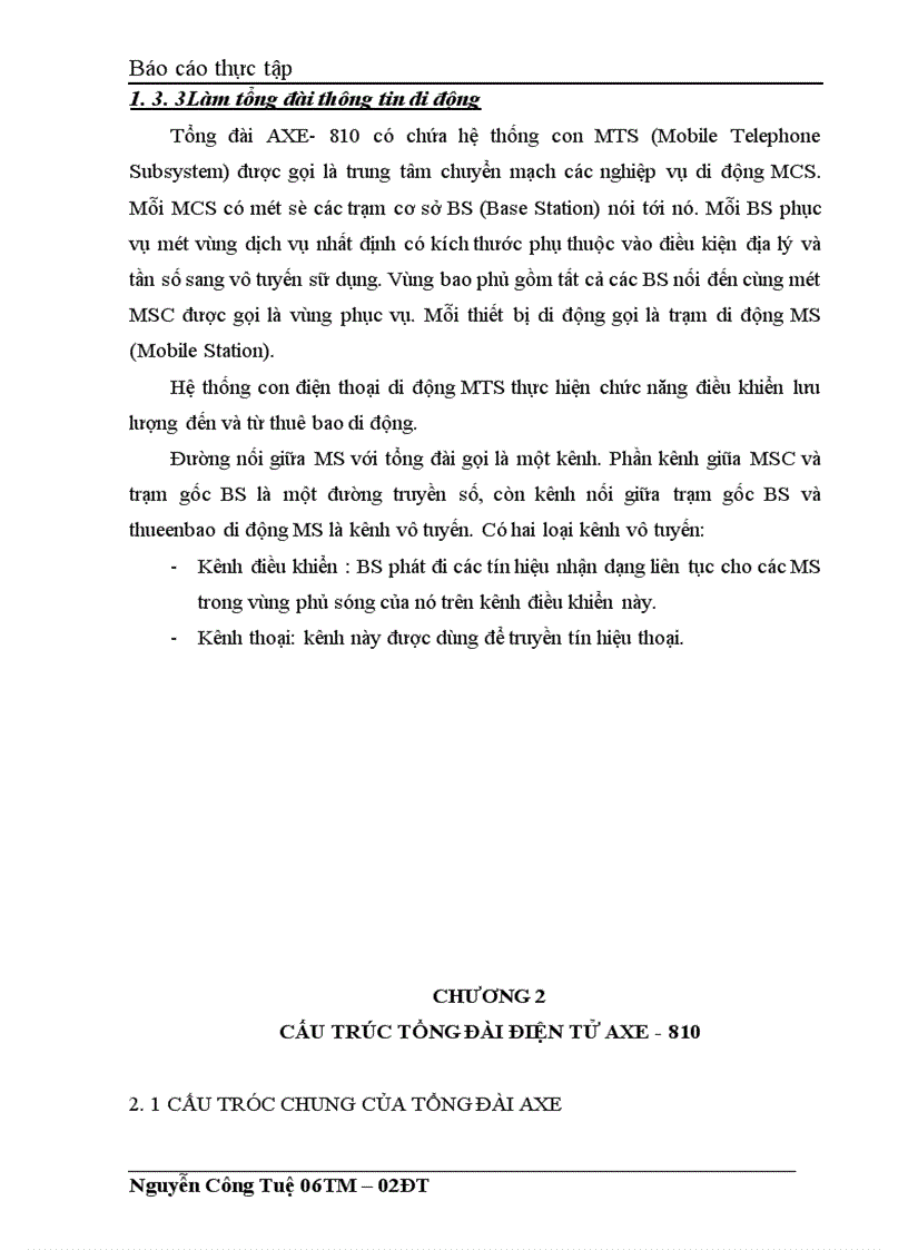 image for page Báo cáo thực tập mạng viễn thông Đắc Lắc - Đắc Nông