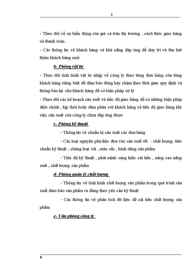 image for page Khảo sát tổng hợp về các vấn đề chung của Công ty may Đáp Cầu