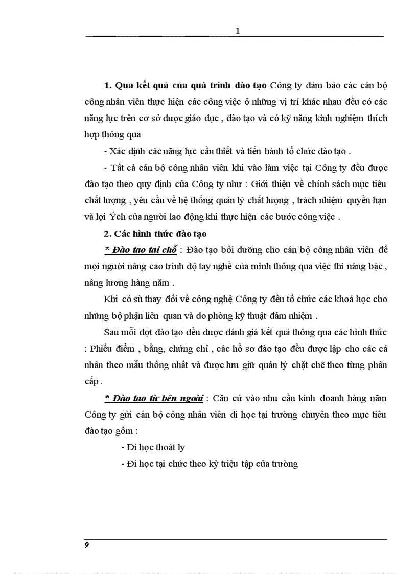 image for page Khảo sát tổng hợp về các vấn đề chung của Công ty may Đáp Cầu