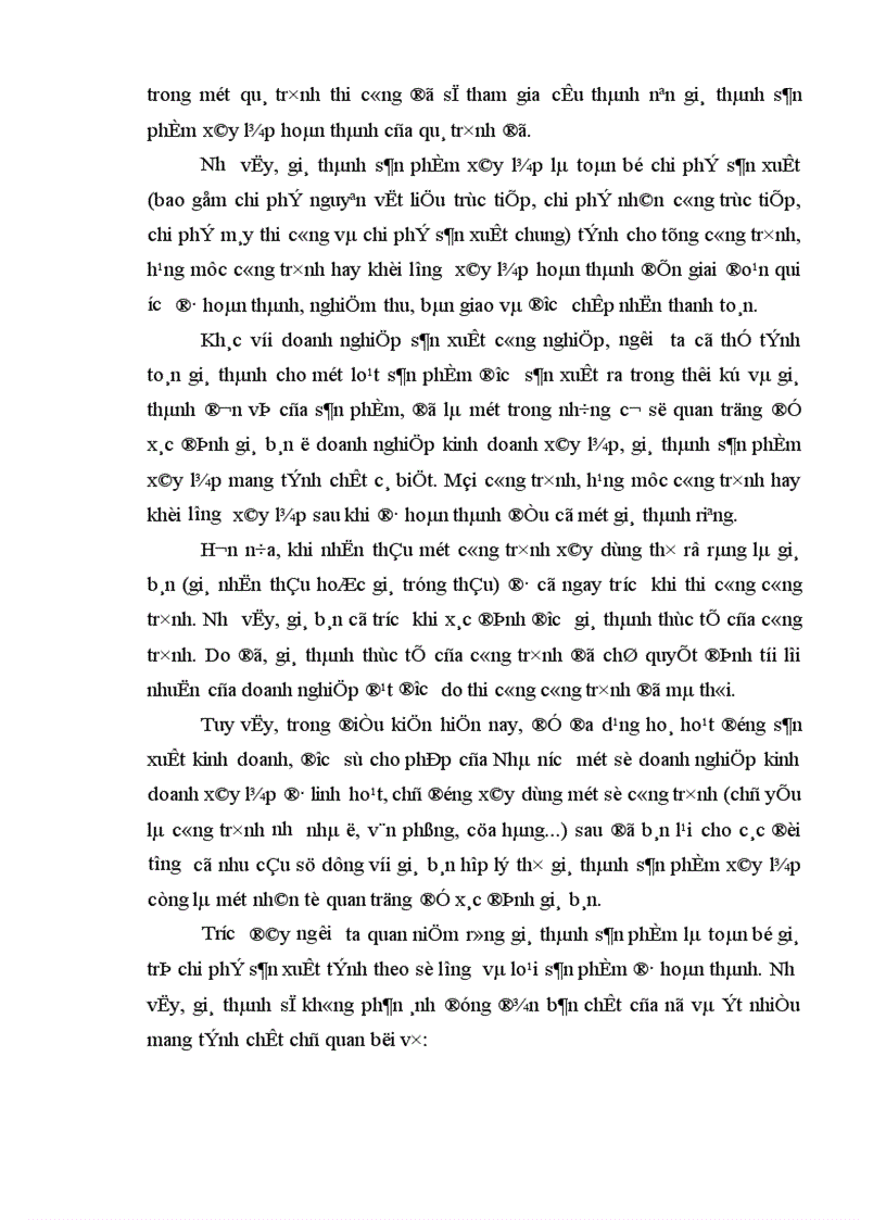 image for page Hoàn thiện hạch toán chi phí sản xuất và tính giá thành sản phẩm xây lắp tại công ty xây lắp và vật tư xây dựng 8