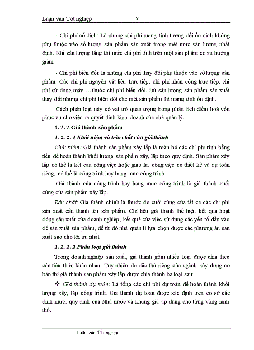 image for page Hoàn thiện công tác kế toán tập hợp chi phí sản xuất và tính giá thành sản phẩm xây lắp tại Xí nghiệp xây lắp H36