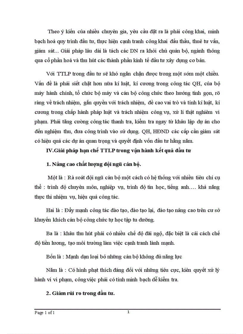image for page Thất thoát, lãng phí trong đầu tư: thực trạng và giải pháp