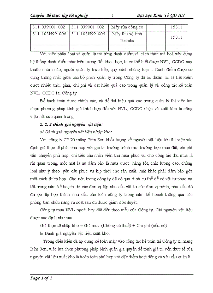 image for page Hoàn thiện công tác tổ chức kế toán nguyên vật liệu, công cụ dụng cụ tại Công ty Cổ phần Xi măng Bỉm Sơn