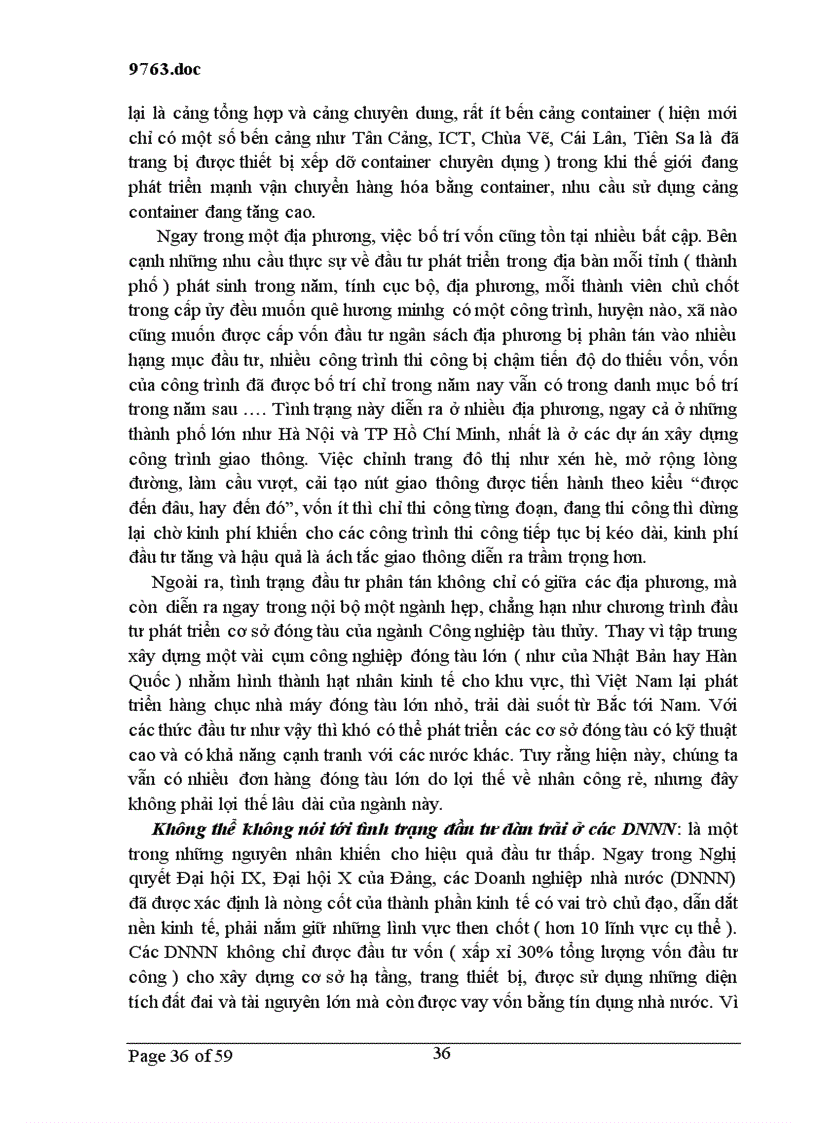 image for page Giải pháp tăng cường quán triệt những đặc điểm của đầu tư phát triển trong công tác quản lý đầu tư và nâng cao hiệu quả đầu tư