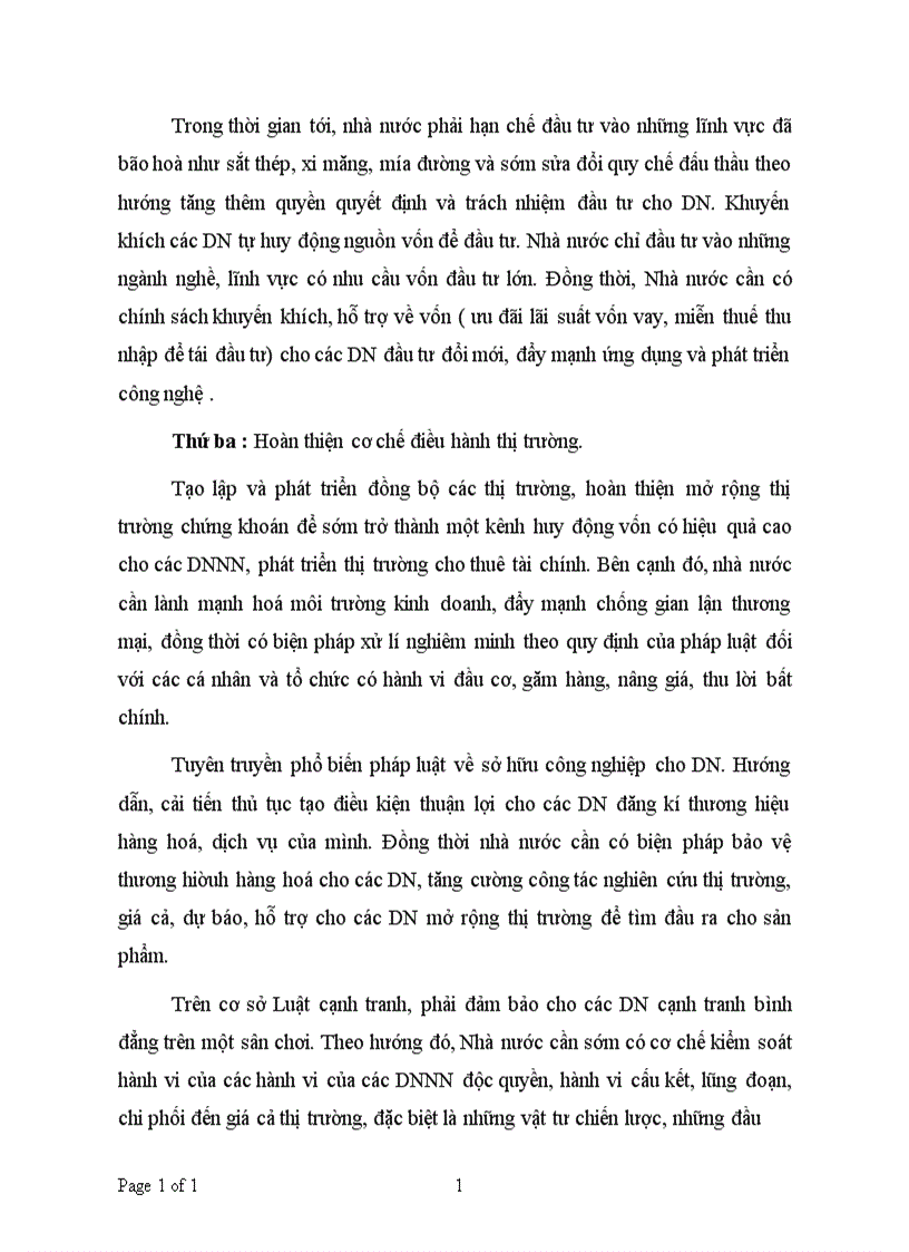 image for page Nguồn vốn đầu tư trong doanh nghiệp. Thực trạng và giải pháp huy động và sử dụng vốn đầu tư phát triển trong doanh nghiệp nhà nước ở Việt Nam hiện nay