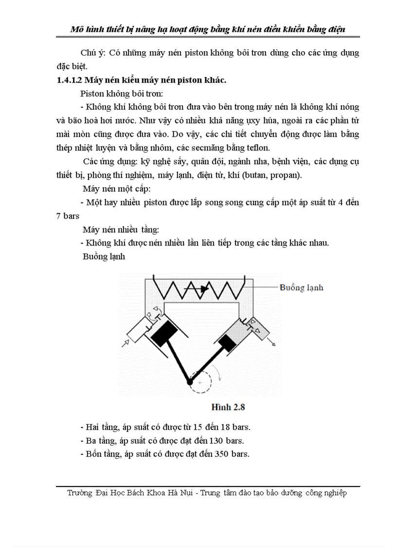 image for page Thiết kế mô hình của thiết bị nâng hạ hoạt động bằng khí nén và điều khiển điện