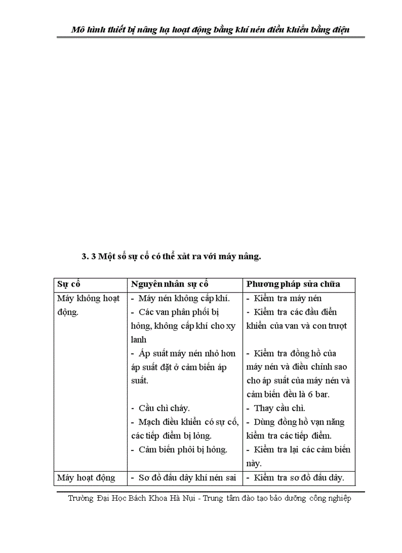 image for page Thiết kế mô hình của thiết bị nâng hạ hoạt động bằng khí nén và điều khiển điện