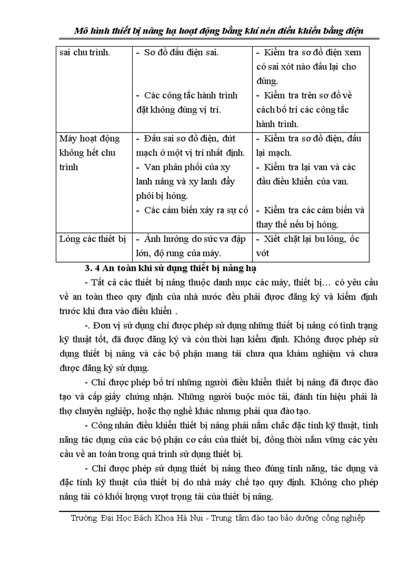 image for page Thiết kế mô hình của thiết bị nâng hạ hoạt động bằng khí nén và điều khiển điện
