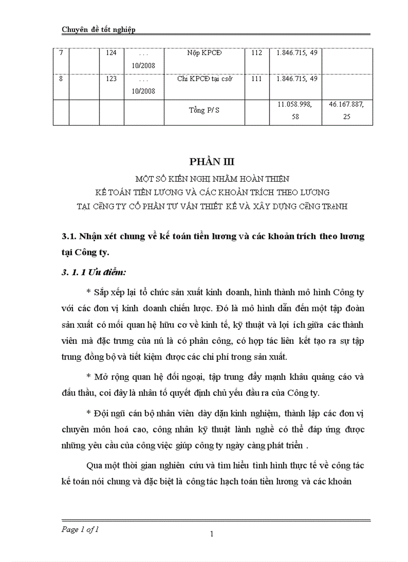 image for page Kế toán tiền lương và các khoản trích theo lương tại Công ty cổ phần Tư vấn Thiết kế và Xây dựng Công trình