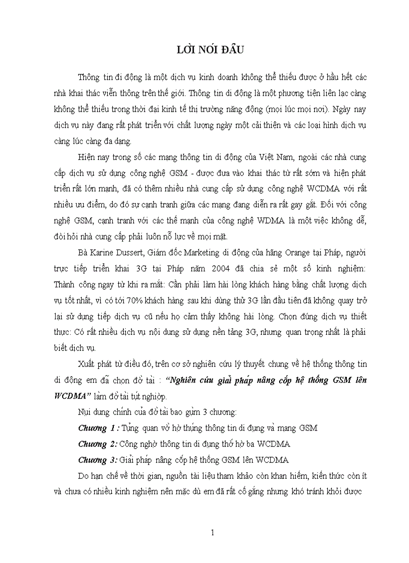 image for page Nghiên cứu giải pháp nâng cấp hệ thống GSM lên WCDMA