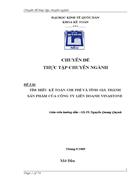 Tìm hiểu kế toán chi phí và tính giá thành sản phẩm của Công ty Liên doanhVinastone