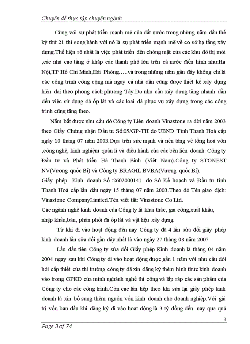 image for page Tìm hiểu kế toán chi phí và tính giá thành sản phẩm của Công ty Liên doanhVinastone