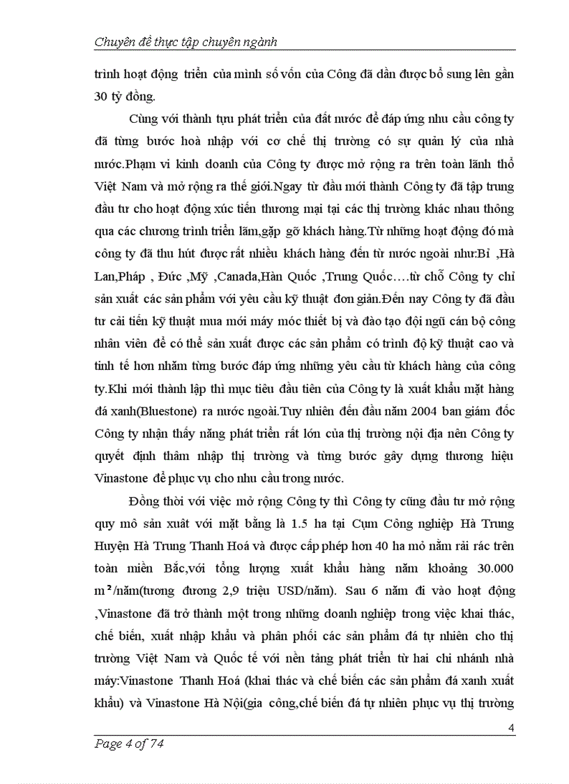 image for page Tìm hiểu kế toán chi phí và tính giá thành sản phẩm của Công ty Liên doanhVinastone