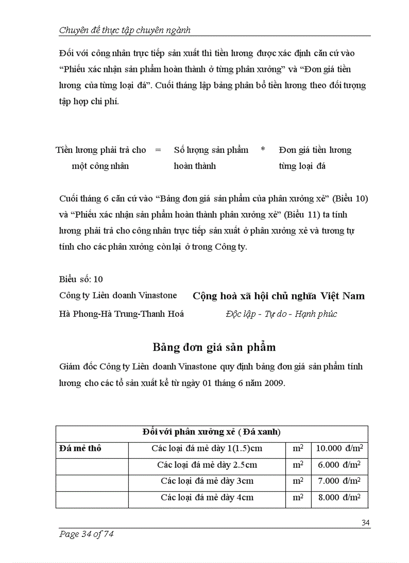 image for page Tìm hiểu kế toán chi phí và tính giá thành sản phẩm của Công ty Liên doanhVinastone