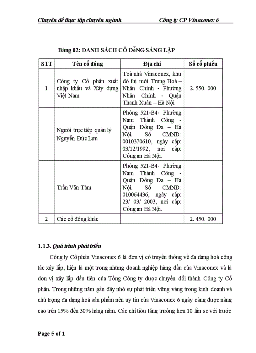 image for page Kế toán chi phí sản xuất và tính giá thành sản phẩm tại Công ty CP Vinaconex 6