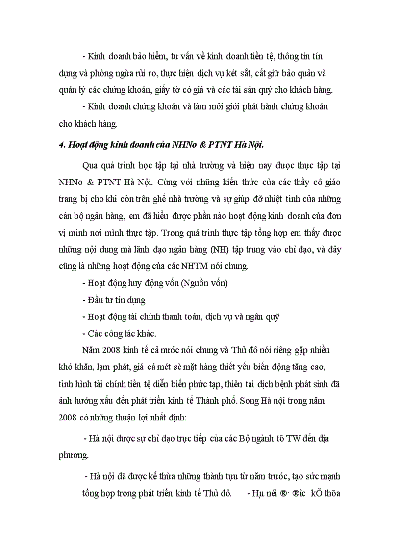 image for page Thực trạng kinh doanh của Agribankhanoi.