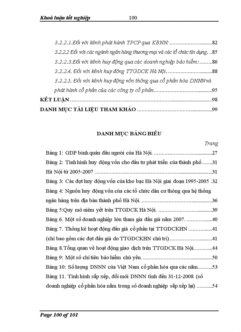 image for page Huy động nguồn vốn trong dân cư cho phát triển kinh tế thành phố Hà Nội. Thực trạng và giải pháp.