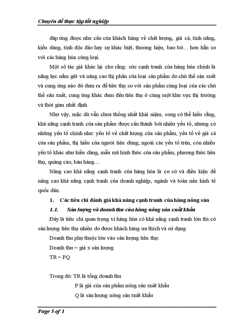 image for page Nâng cao khả năng cạnh tranh một số mặt hàng nông sản xuất khẩu chủ yếu của Việt Nam