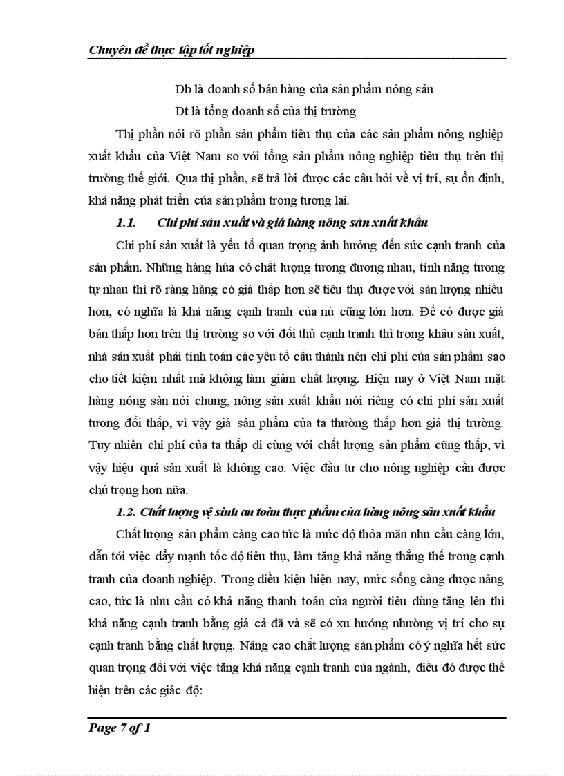 image for page Nâng cao khả năng cạnh tranh một số mặt hàng nông sản xuất khẩu chủ yếu của Việt Nam