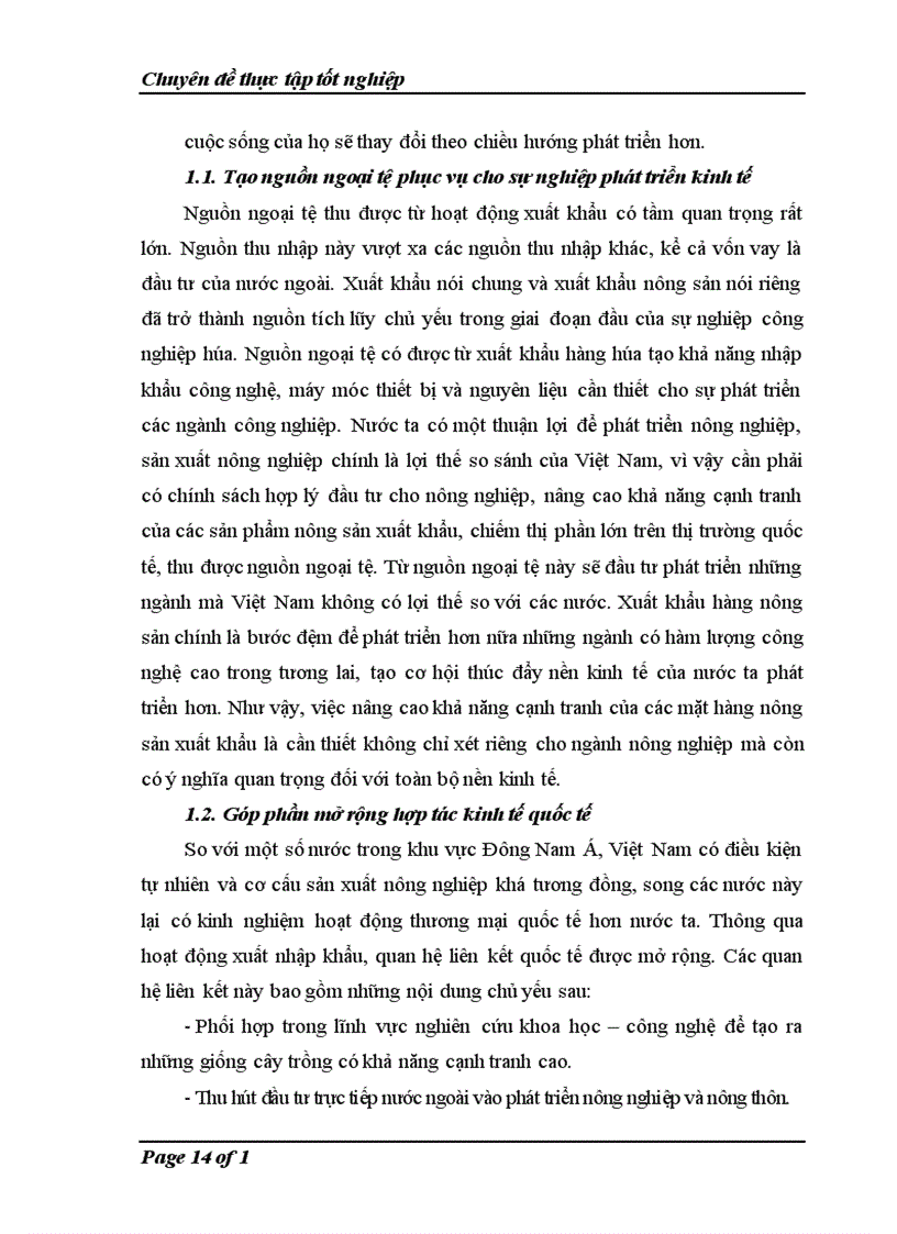 image for page Nâng cao khả năng cạnh tranh một số mặt hàng nông sản xuất khẩu chủ yếu của Việt Nam