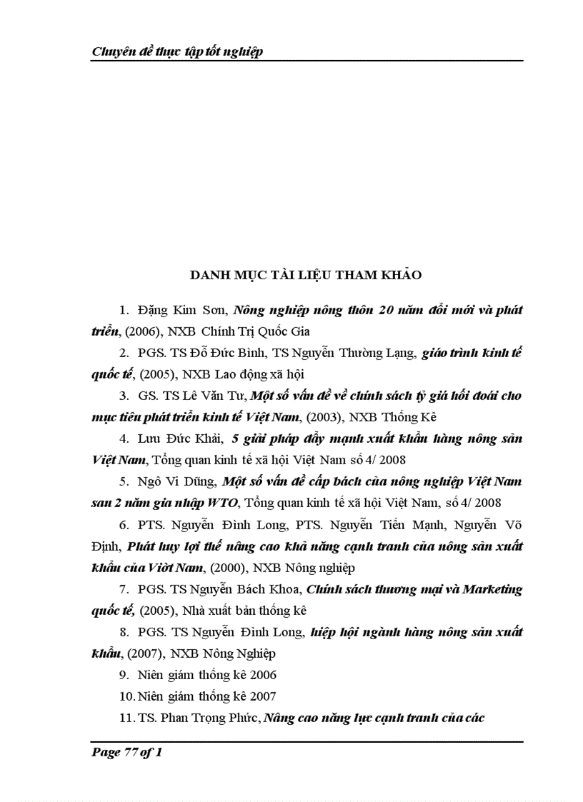 image for page Nâng cao khả năng cạnh tranh một số mặt hàng nông sản xuất khẩu chủ yếu của Việt Nam