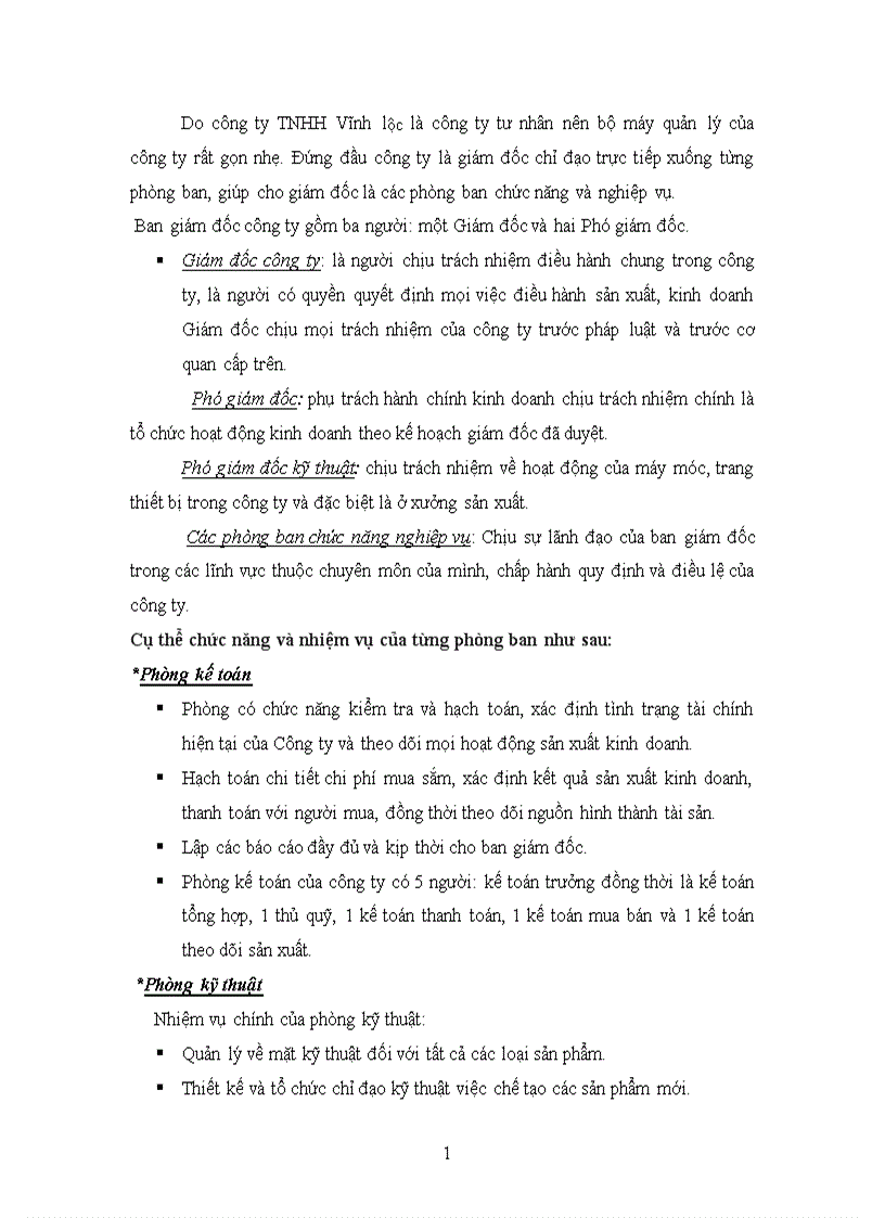 image for page Hoàn thiện công tác kế toán chi phí sản xuất và tính giá thành sản phẩm tại công ty tnhh vĩnh lộc
