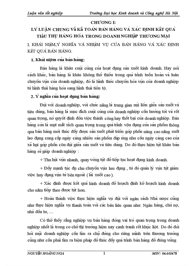 image for page Kế toán bán hàng và xác định kết quả bán hàng tại Công ty CP Phát triển Thương mại Hà Nội