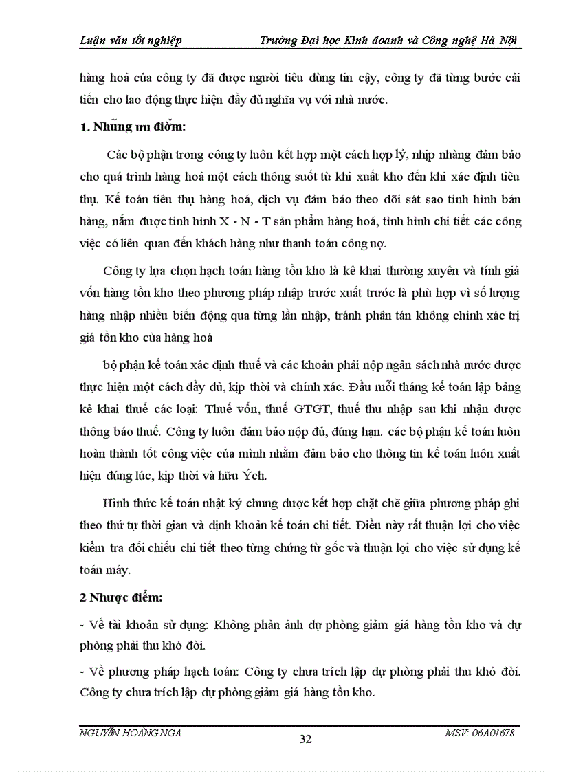 image for page Kế toán bán hàng và xác định kết quả bán hàng tại Công ty CP Phát triển Thương mại Hà Nội