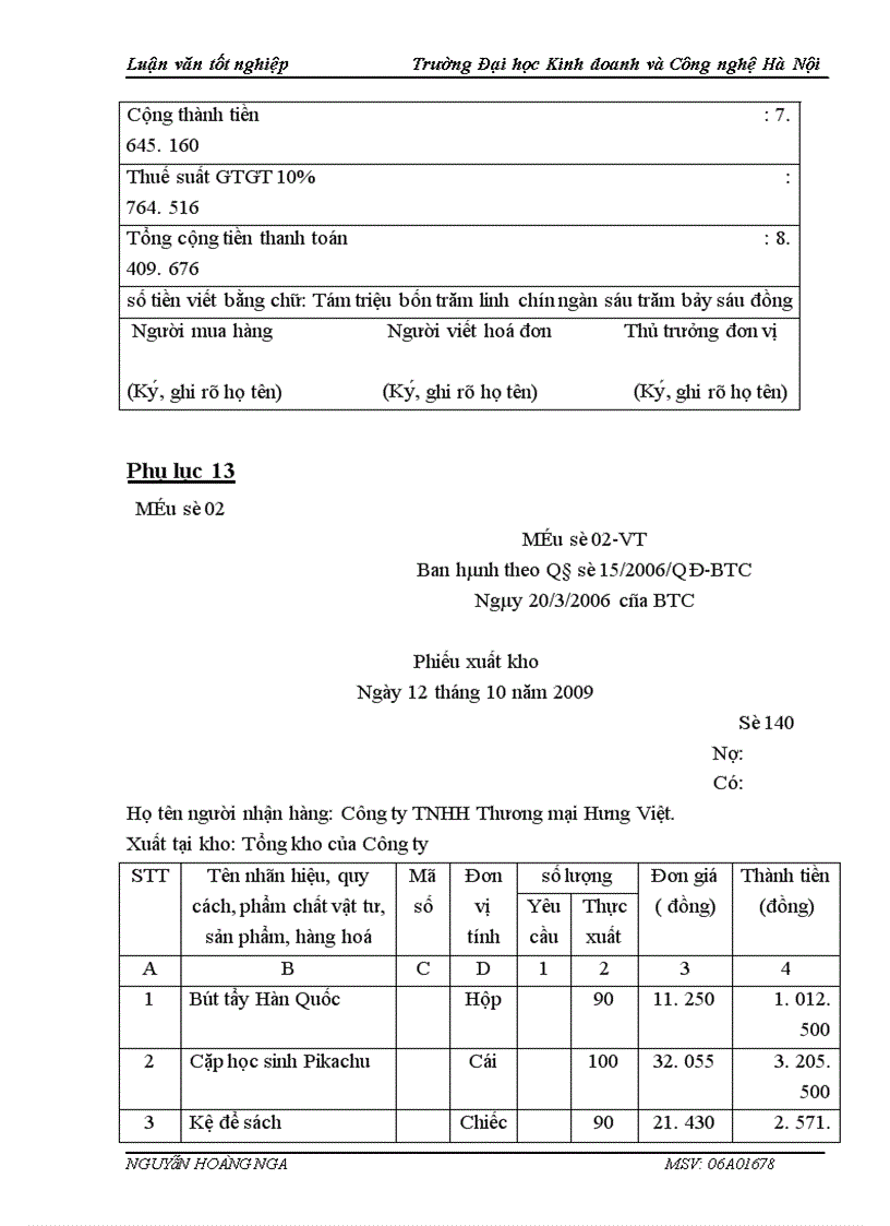 image for page Kế toán bán hàng và xác định kết quả bán hàng tại Công ty CP Phát triển Thương mại Hà Nội