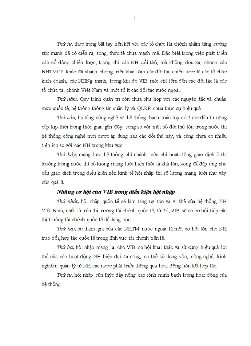 image for page Nâng cao năng lực cạnh tranh của Ngân hàng Quốc Tế VIB