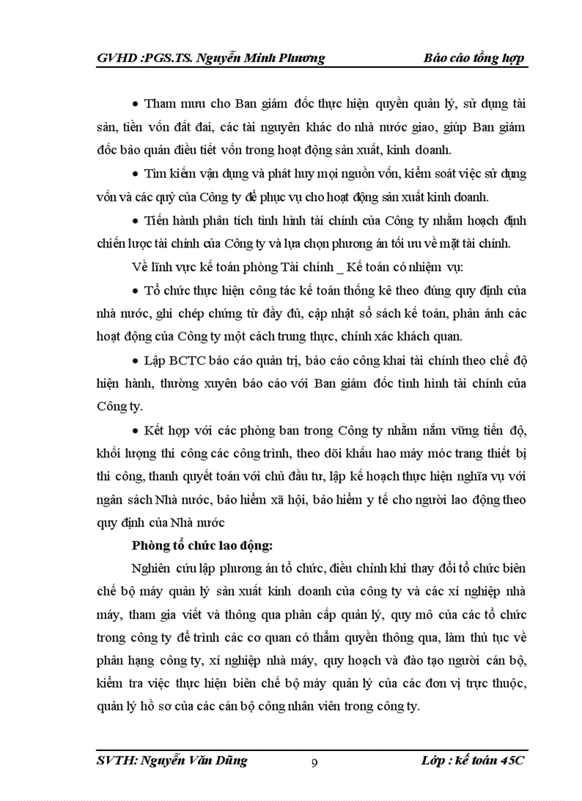 image for page Báo cáo thực tập tốt nghiệp tại Công ty cổ phần LILAMA 10
