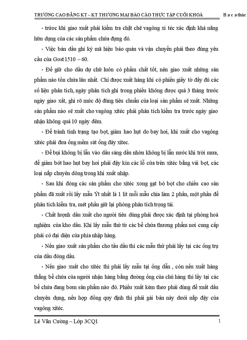 image for page Báo cáo thực tập cuối khoá tại công ty xăng dầu Hà Nam Ninh