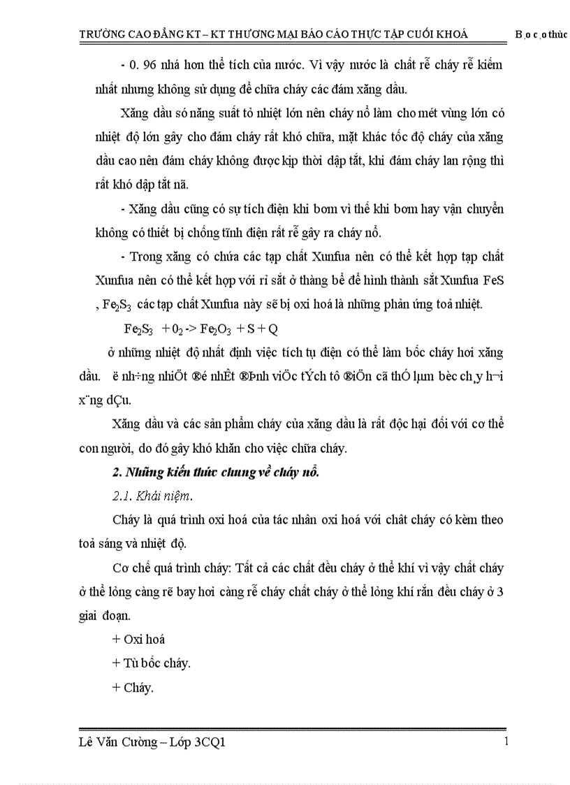 image for page Báo cáo thực tập cuối khoá tại công ty xăng dầu Hà Nam Ninh