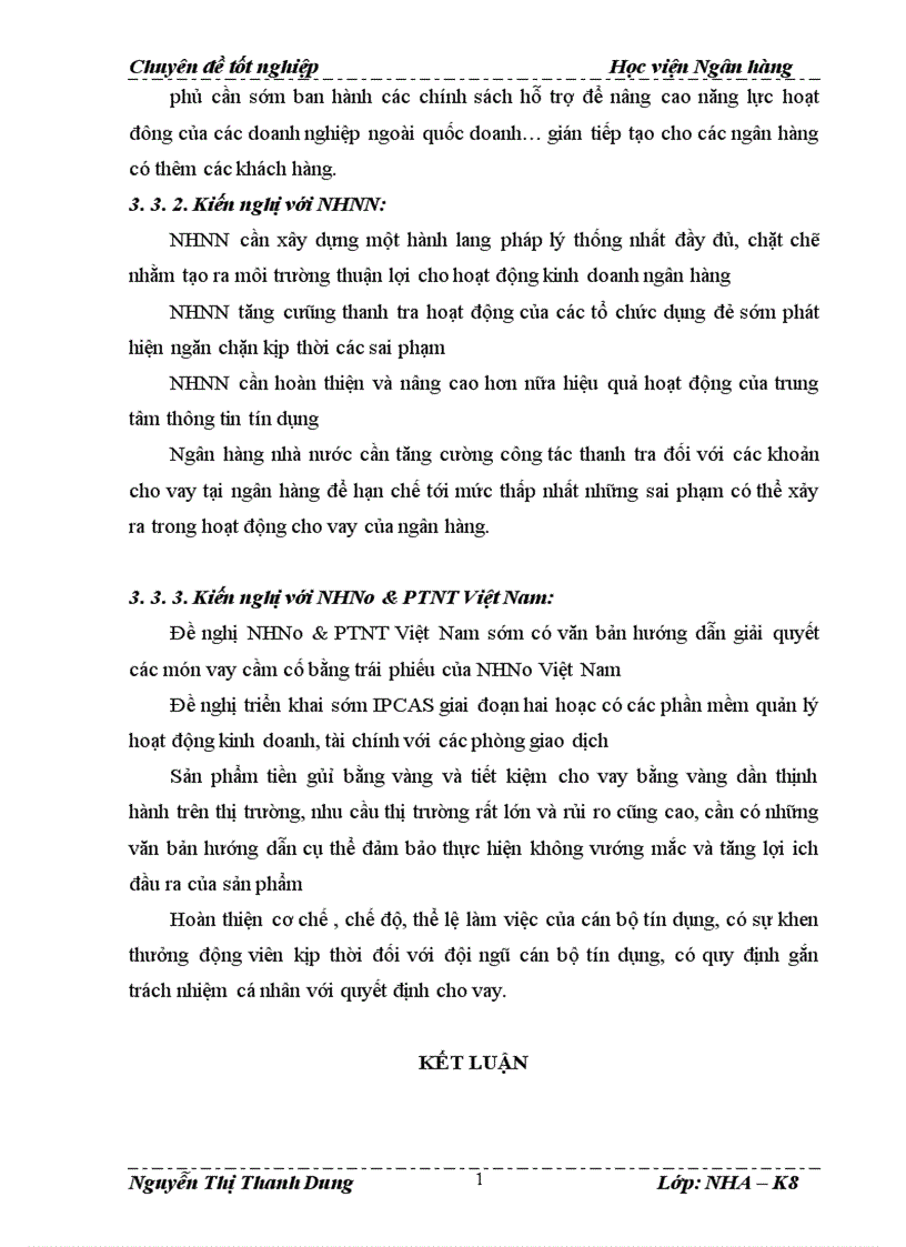 image for page Giải pháp nâng cao chất lượng tín dụng trung đài hạn tại chi nhánh ngân hàng NNo&PTNT Thăng Long
