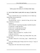 Báo cáo thực tập tổng hợp tại công ty cổ phần Phú Thái