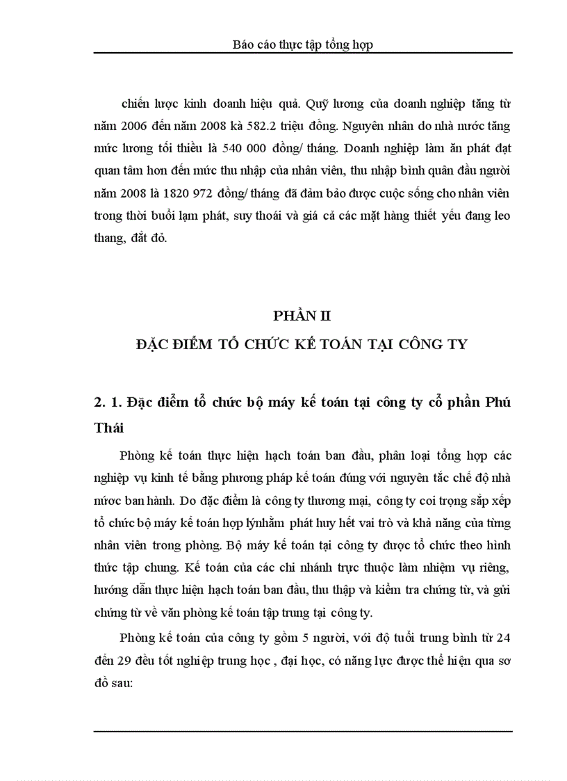 image for page Báo cáo thực tập tổng hợp tại công ty cổ phần Phú Thái