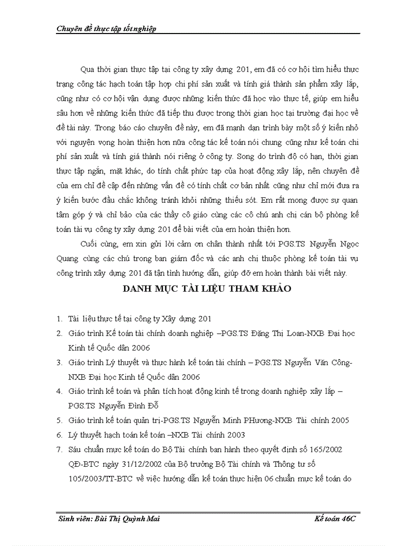 image for page Hoàn thiện kế toán chi phí sản xuất và tính giá thành sản phẩm xây lắp tại công ty xây dựng 201 tổng công ty xây dựng bạch đằng