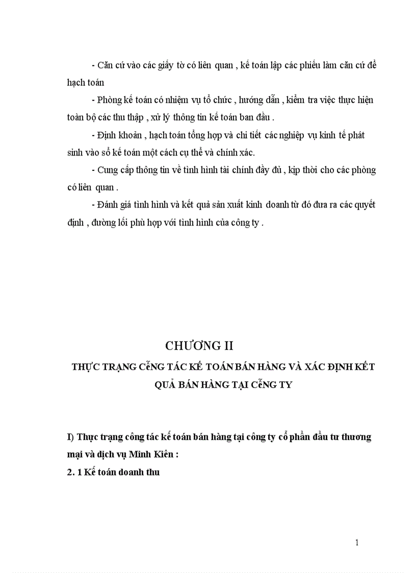 image for page Báo cáo thực tập tại công ty cổ phần đầu tư thương mại và dịch vụ MINH KIÊN