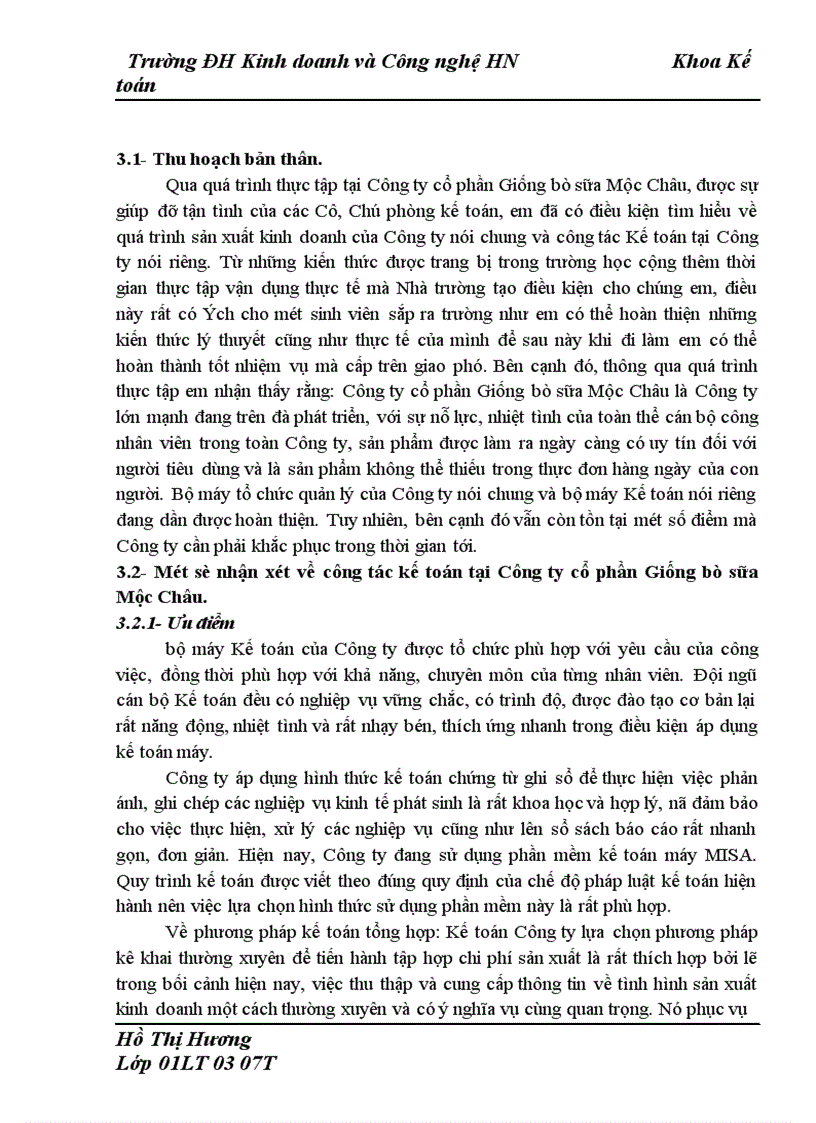 image for page Báo cáo thực tập tại công ty cổ phần giống bò sữa mộc châu.