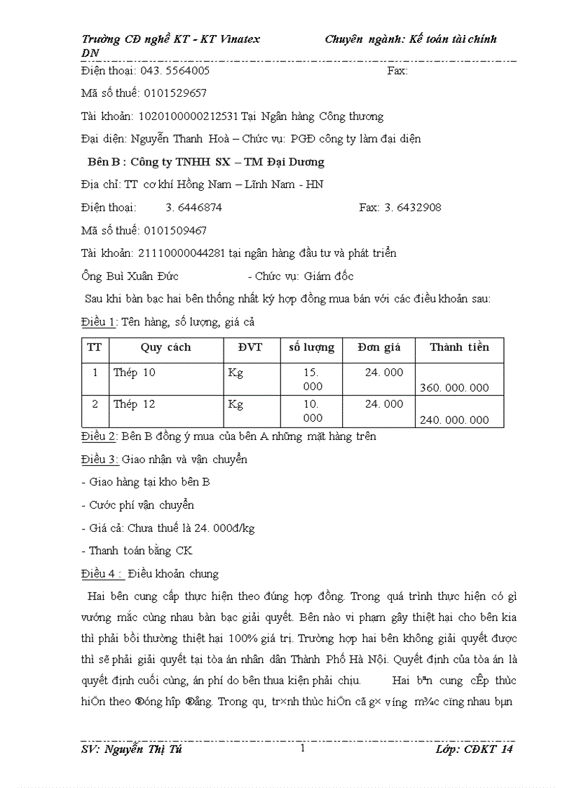 image for page Báo cáo thực tập tại công ty Cổ phần sản xuất – thương mại Đại Dương