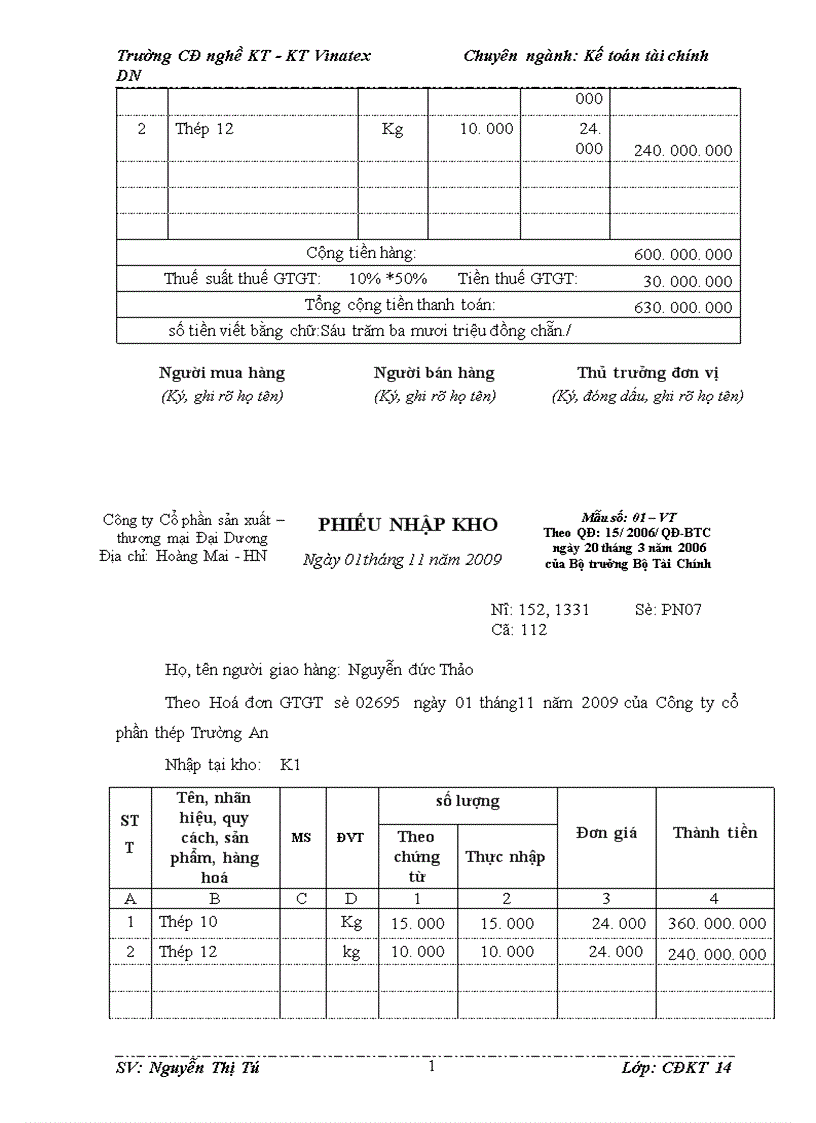image for page Báo cáo thực tập tại công ty Cổ phần sản xuất – thương mại Đại Dương