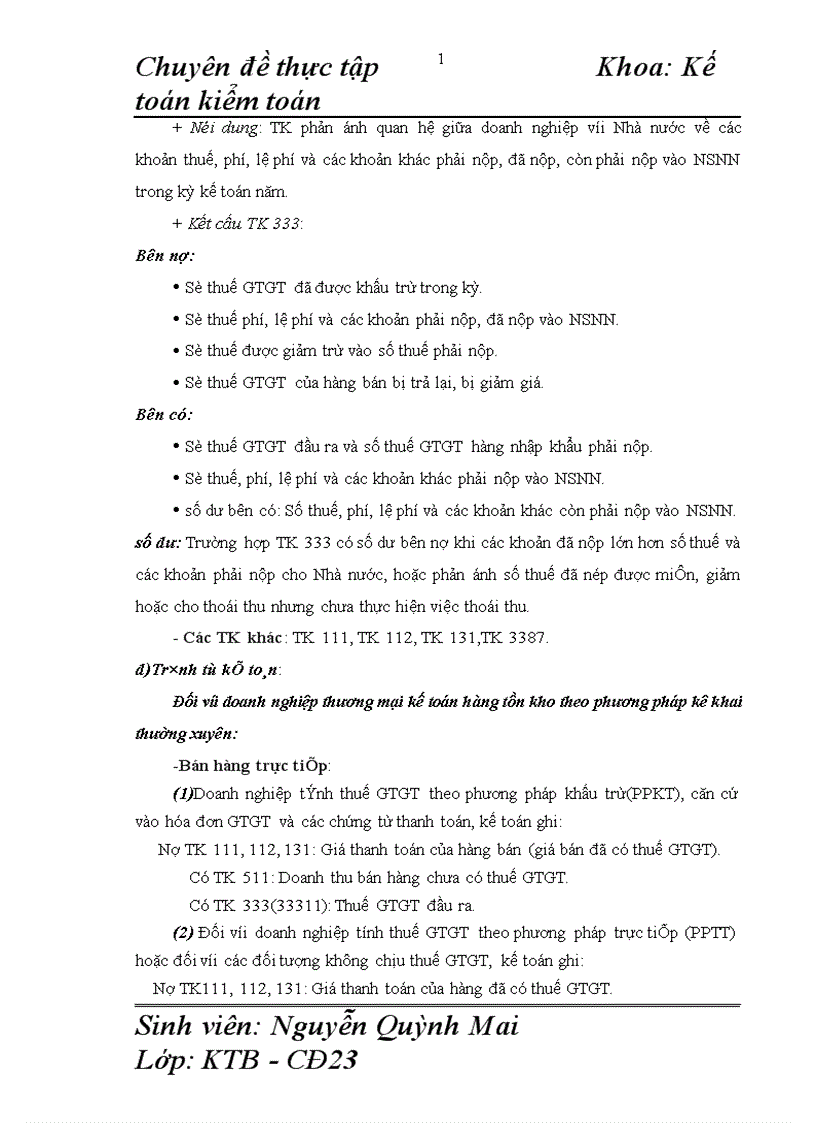 image for page Hoàn thiện kế toán bán hàng và xác định kết quả tại Công ty cổ phần Hóa chất