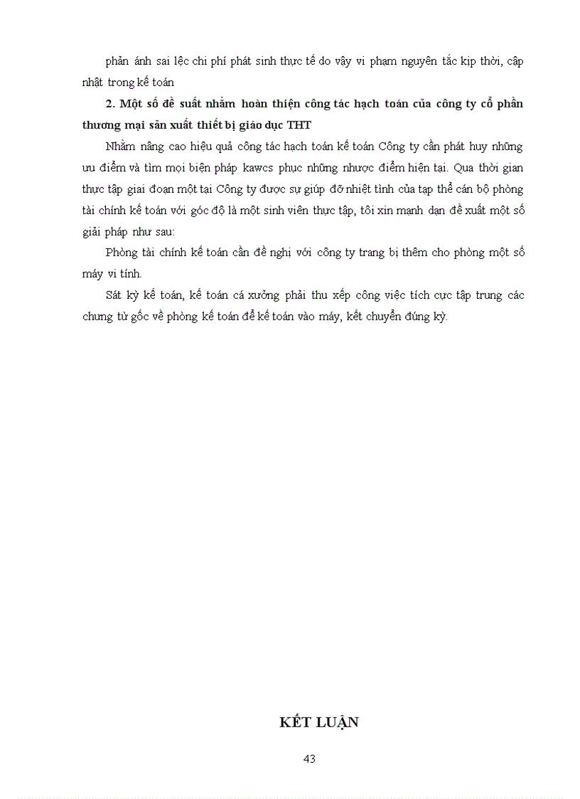 image for page Báo cáo thực tập tại công ty cổ phần thương mại sản xuất thiết bị giáo dục THT.