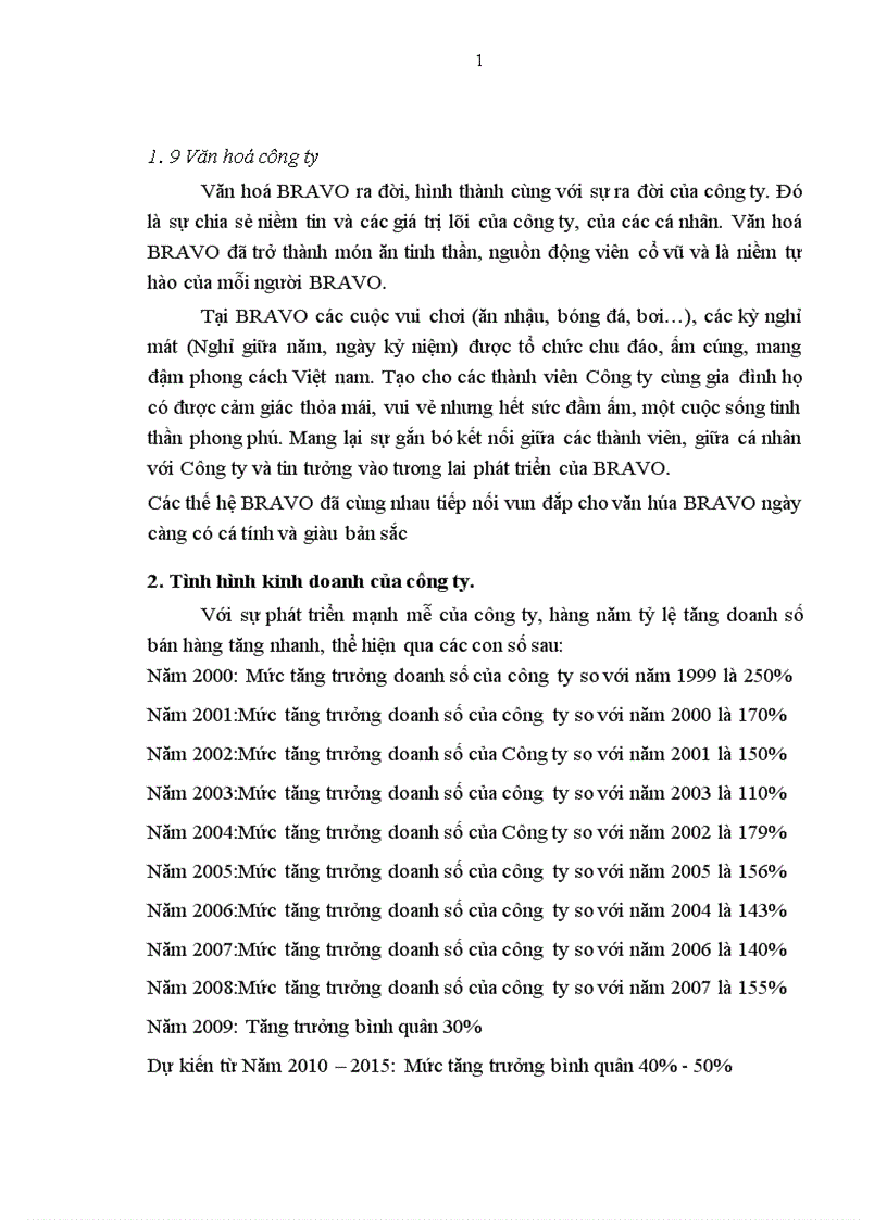 image for page Báo cáo thực tập tốt nghiệp tại công ty cổ phần phần mềm bravo