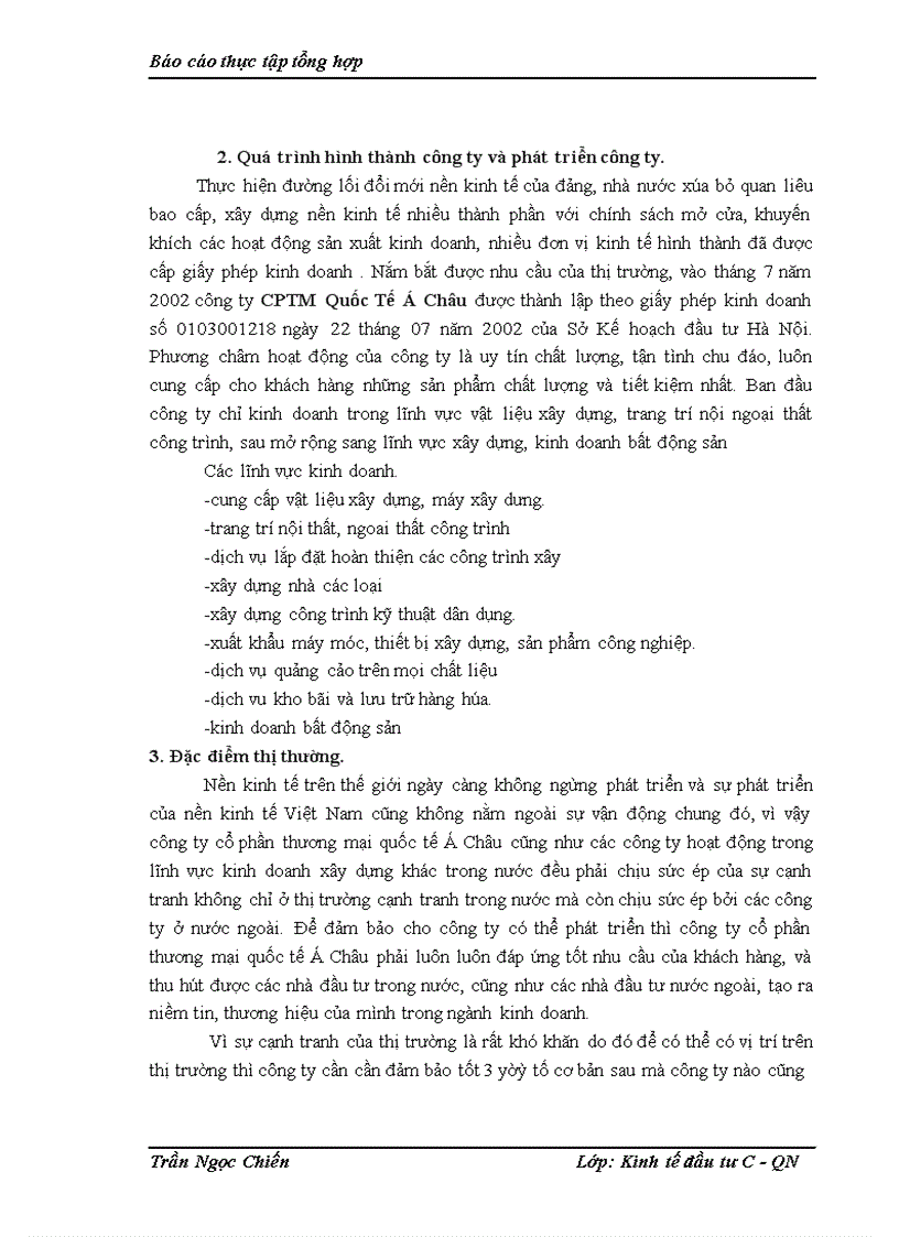 image for page Báo cáo thực tập tại công ty cổ phần thương mại quốc tế Á Châu