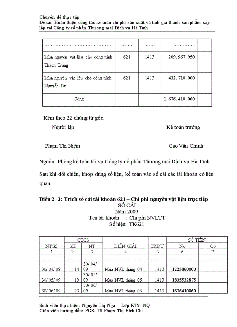 image for page Hoàn thiện công tác kế toán chi phí sản xuất và tính giá thành sản phẩm xây lắp tại Công ty cổ phần Thương mại Dịch vụ Hà Tĩnh