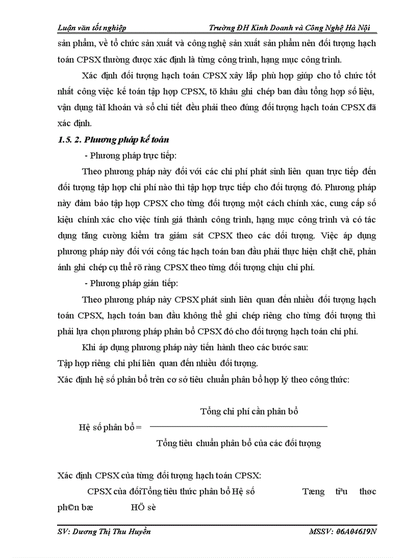image for page Kế toán tập hợp chi phí sản xuất và tính giá thành tại công ty Cổ Phần Sông Đà 12.
