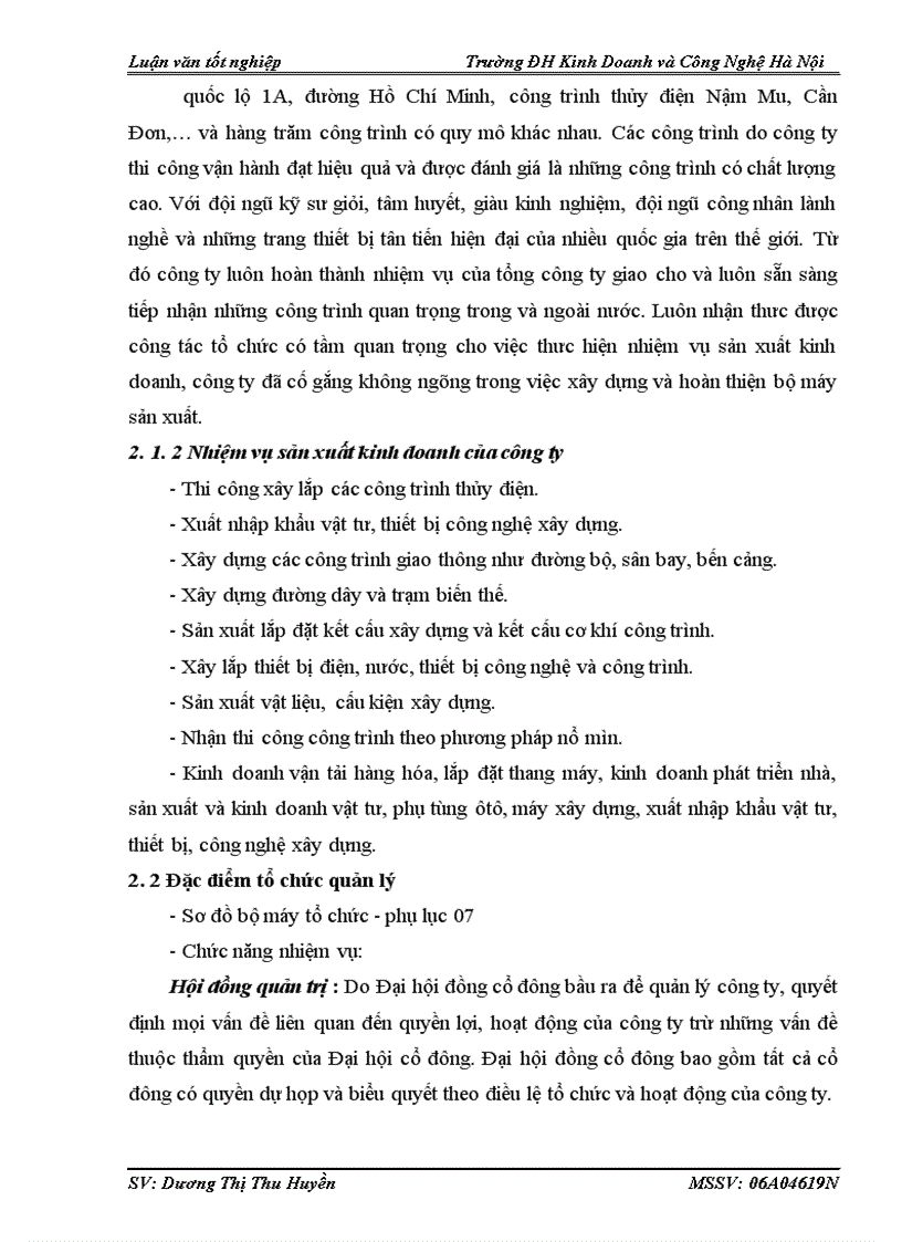 image for page Kế toán tập hợp chi phí sản xuất và tính giá thành tại công ty Cổ Phần Sông Đà 12.