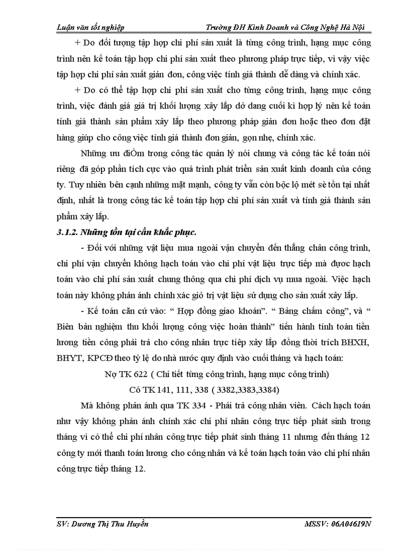 image for page Kế toán tập hợp chi phí sản xuất và tính giá thành tại công ty Cổ Phần Sông Đà 12.