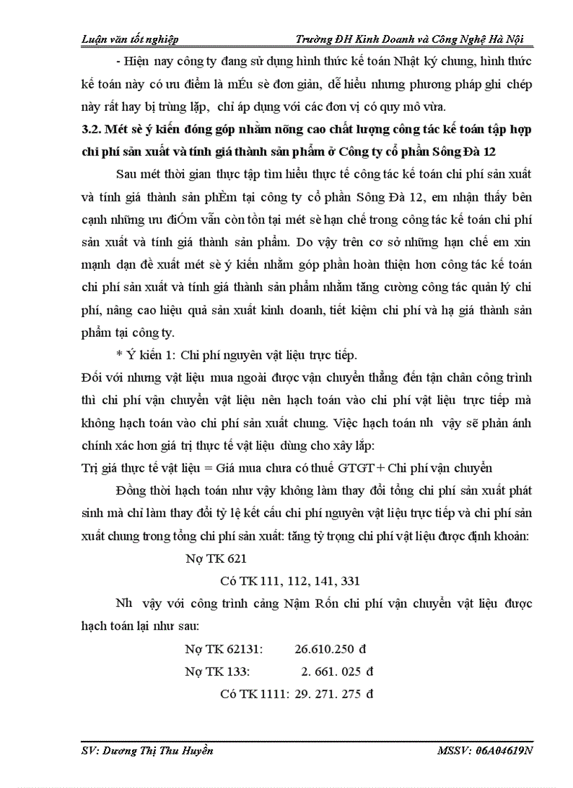 image for page Kế toán tập hợp chi phí sản xuất và tính giá thành tại công ty Cổ Phần Sông Đà 12.